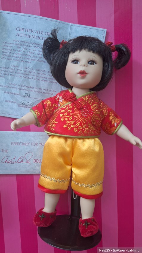 "Дети мира" Мари Осмонд — Куклы Marie Osmond (Мари Осмонд): серия Adora Belle (фото 3)