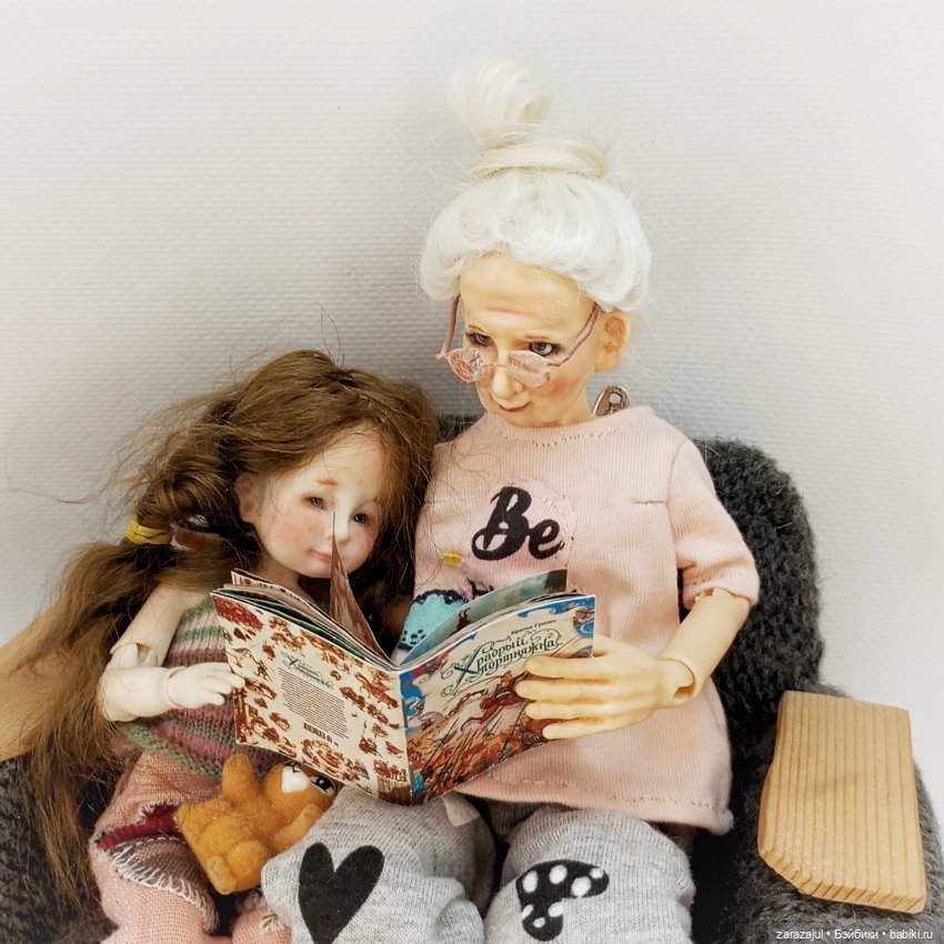Эм и внуки. Потихоньку воплощаем мечту о большой кукольной семье (фото 2)