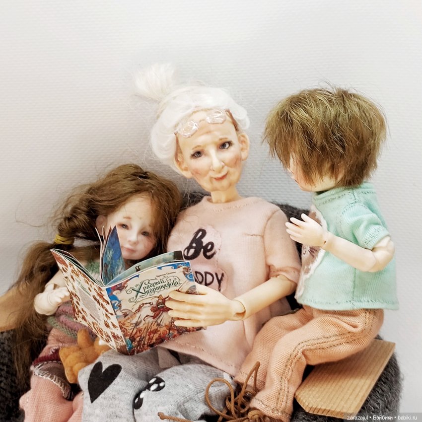 Эм и внуки. Потихоньку воплощаем мечту о большой кукольной семье (фото 10)