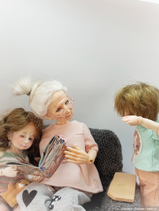 Эм и внуки. Потихоньку воплощаем мечту о большой кукольной семье (фото 6)