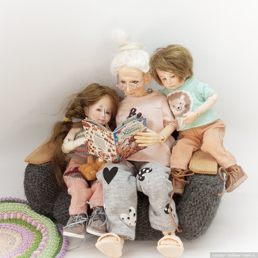Эм и внуки. Потихоньку воплощаем мечту о большой кукольной семье (фото 7)