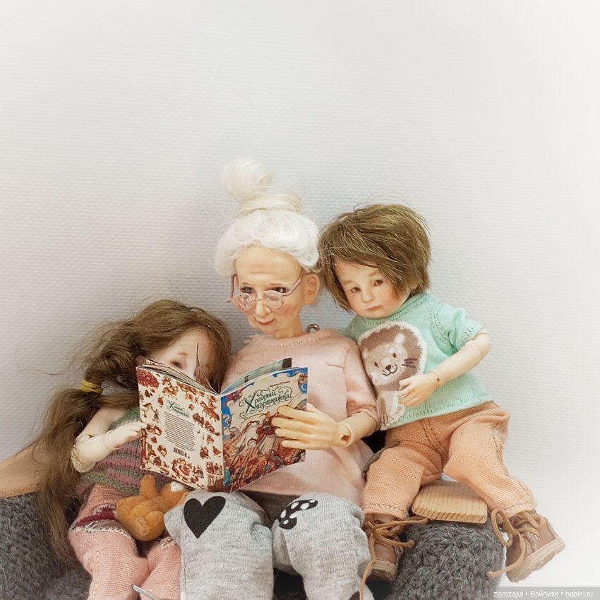 Эм и внуки. Потихоньку воплощаем мечту о большой кукольной семье (фото 8)