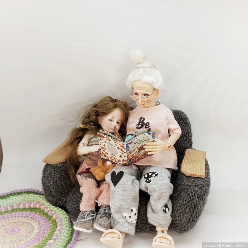 Эм и внуки. Потихоньку воплощаем мечту о большой кукольной семье