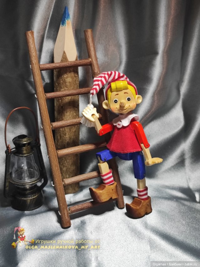 Деревянный мальчишка и карандаш!! 💗🤥😁