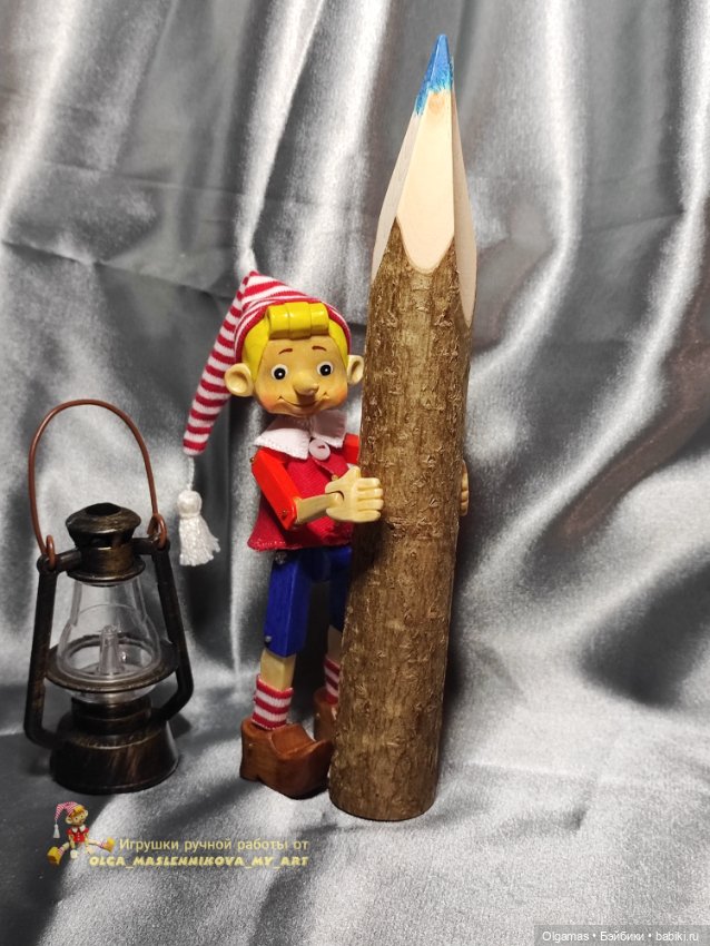 Деревянный мальчишка и карандаш!! 💗🤥😁 (фото 8)