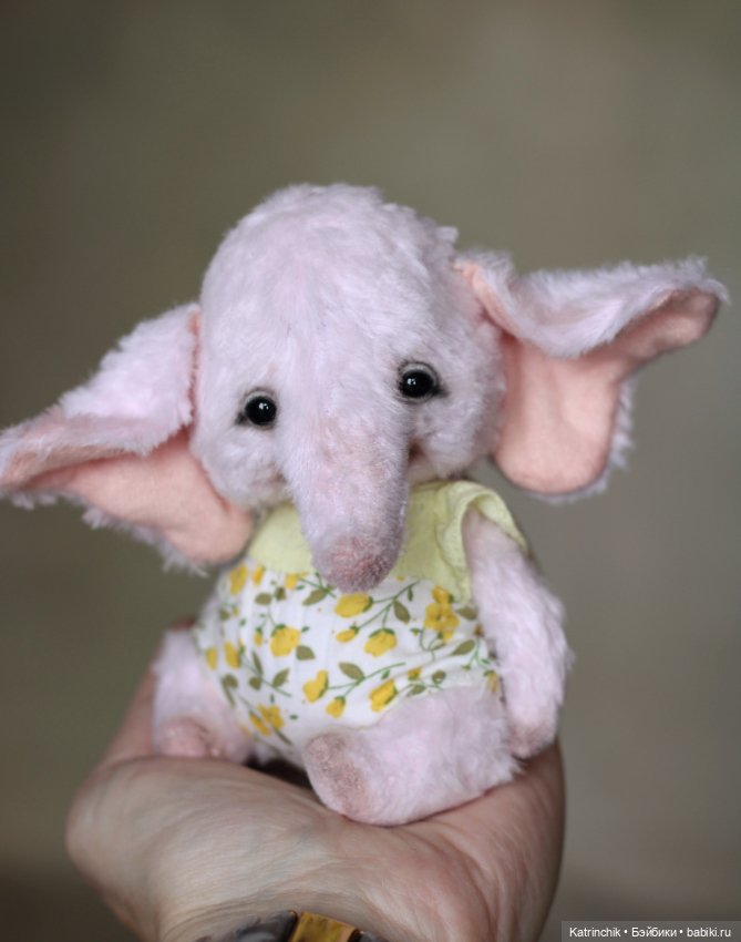 Тедди слоненок — Авторские мишки Тедди и друзья: фото (фото 2)