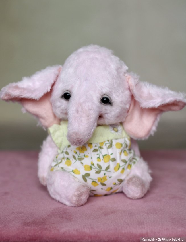 Тедди слоненок — Авторские мишки Тедди и друзья: фото (фото 7)