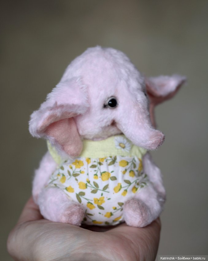 Тедди слоненок — Авторские мишки Тедди и друзья: фото (фото 6)