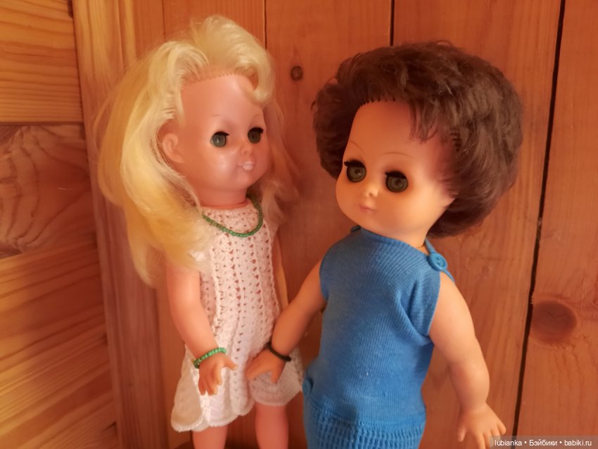 3+2 💙💚🧡🤎💖 — Винтажные куклы ГДР (Немки): Бигги (фото 4)