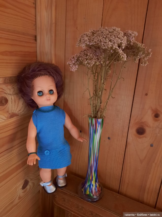 3+2 💙💚🧡🤎💖 — Винтажные куклы ГДР (Немки): Бигги (фото 8)