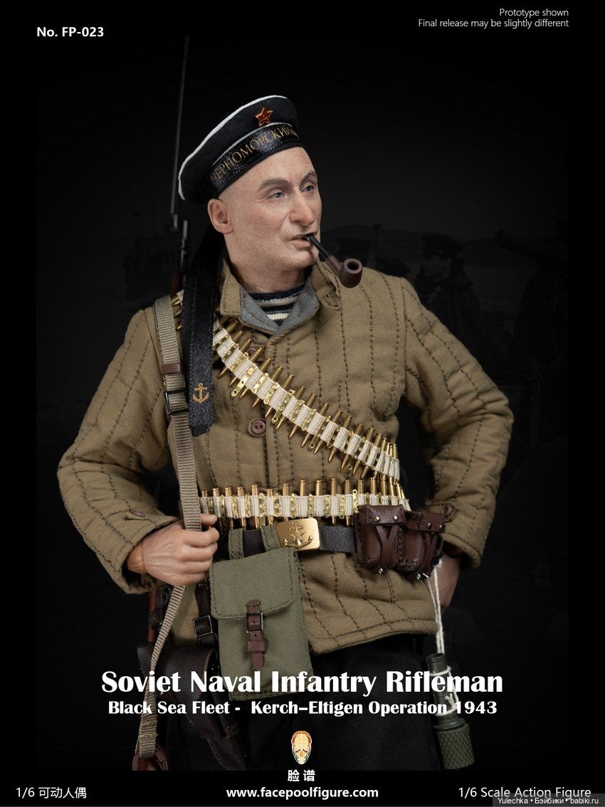 Facepool - фигурка Стрелка Черноморского флота ВМФ СССР (фото 2)