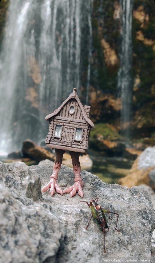 Избушка-путешественница — Лепка авторских игрушек и папье (фото 10)