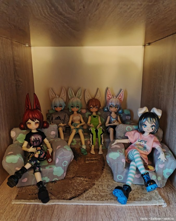 Песня про Зайцев — Куклы и тела UFdoll (ЮФдолл): Blind Box (фото 6)