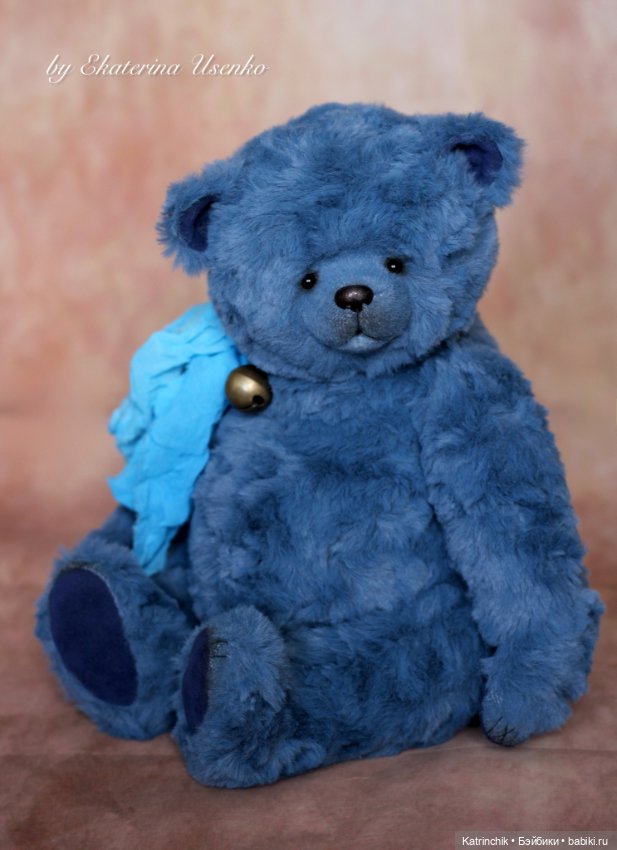 Мишка Плюшик 34 см — Авторские мишки Тедди и друзья: фото (фото 3)