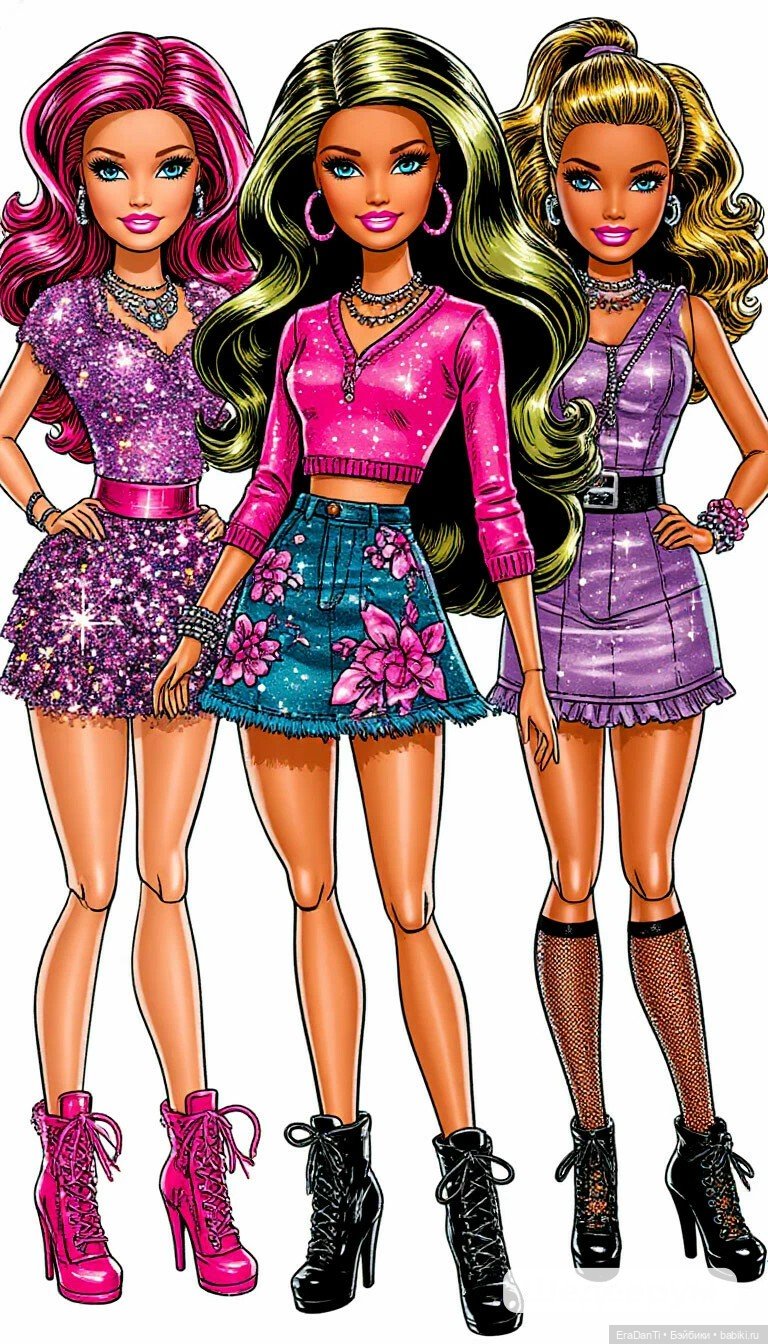 Барби в стиле супергеройских комиксов (нейросеть) 💝 (фото 10)