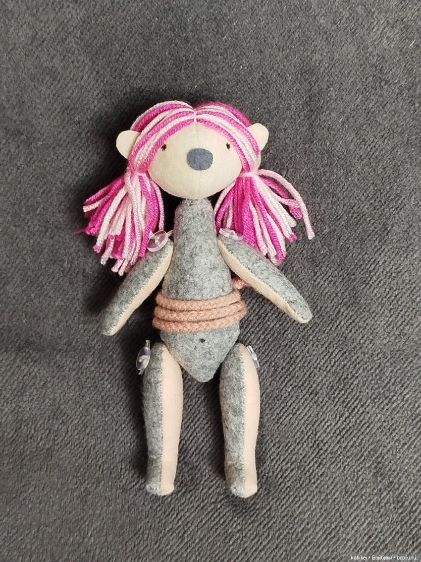 Маленькая пума Пумпумка — Текстильные игрушки и примитивы: кофейные (фото 9)