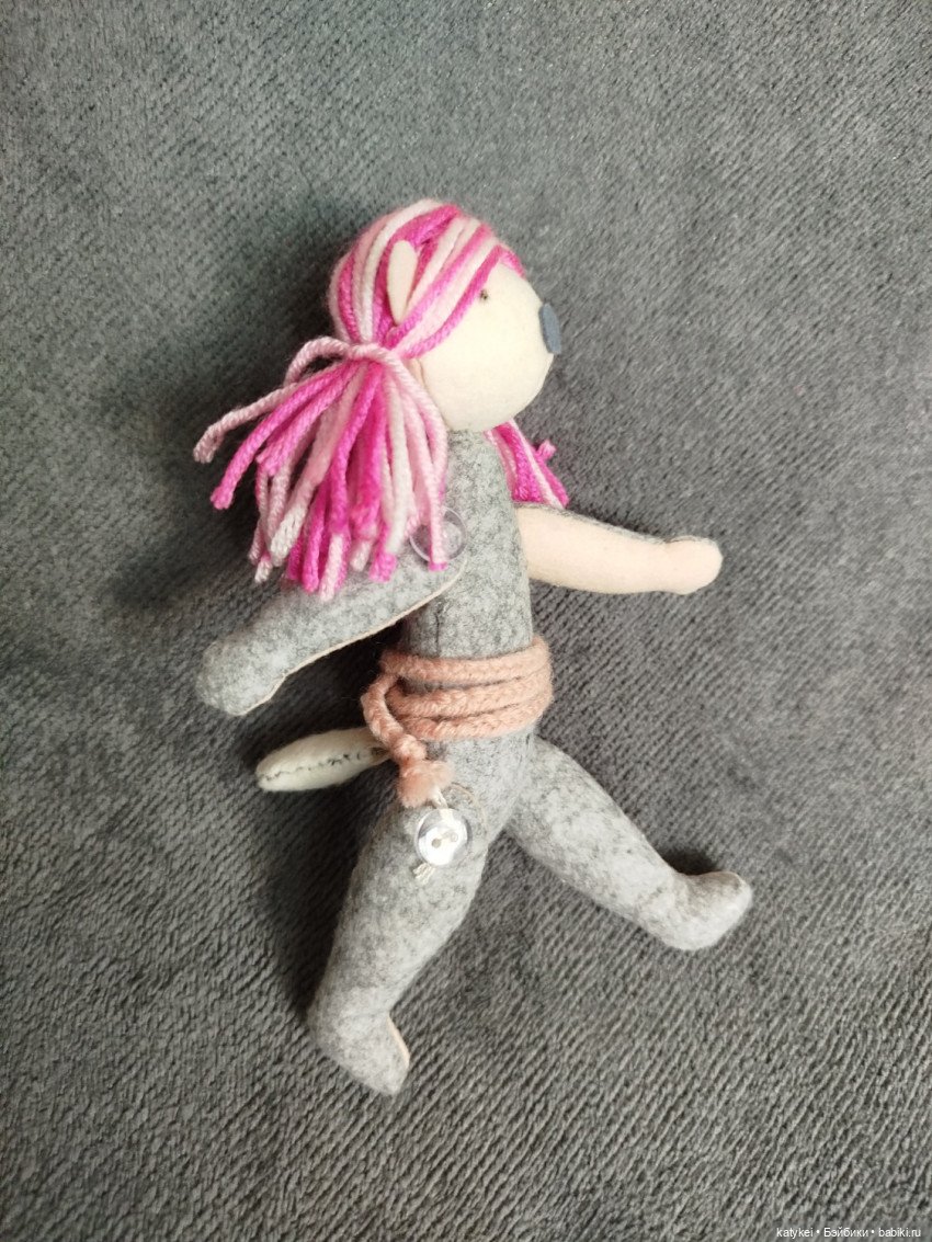 Маленькая пума Пумпумка — Текстильные игрушки и примитивы: кофейные (фото 8)