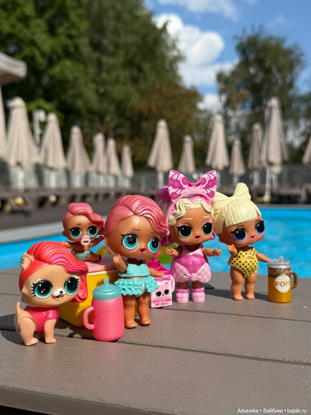 LOL : лето в городе ☺️ — Игровые куклы малыши от Fisher Price и MGA (фото 7)