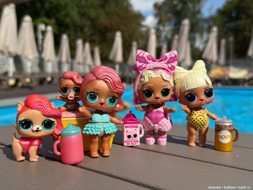 LOL : лето в городе ☺️ — Игровые куклы малыши от Fisher Price и MGA (фото 6)