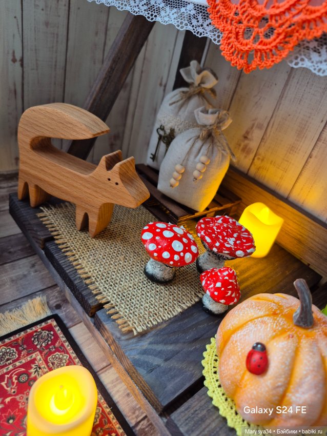 Нора запасливой лисы — Кукольные домики своими руками: фото (фото 2)