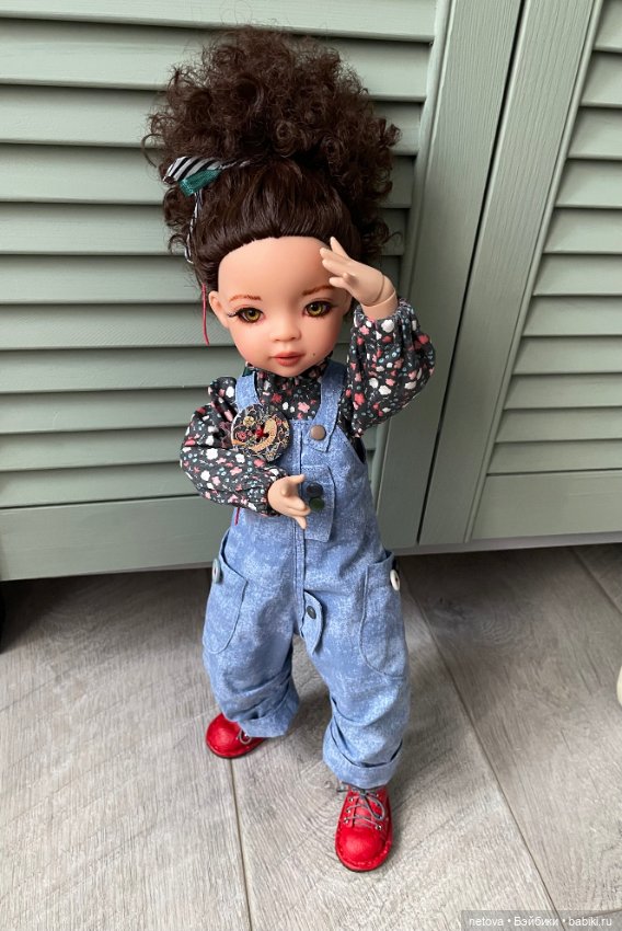 Шарнирные куклы «Пуговки». Это как «Ложечки», только «Пуговки» (фото 6)