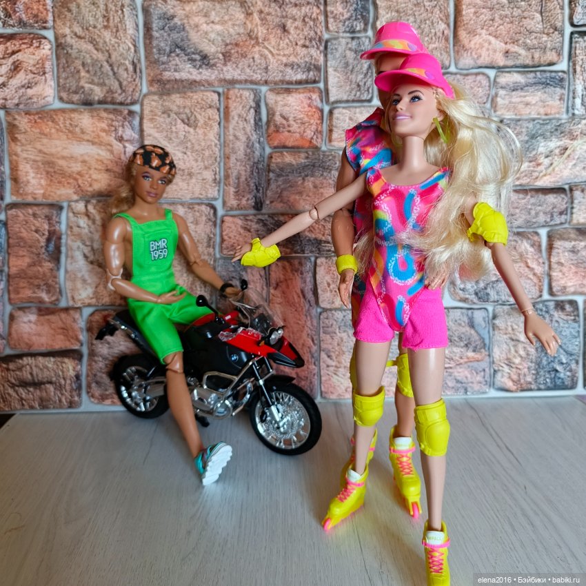 Катаемся на роликах — Разные шарнирные куклы (не БЖД): редкие