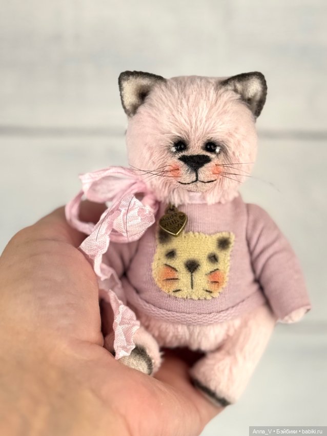 Тедди кошечка — Авторские мишки Тедди и друзья: фото (фото 3)