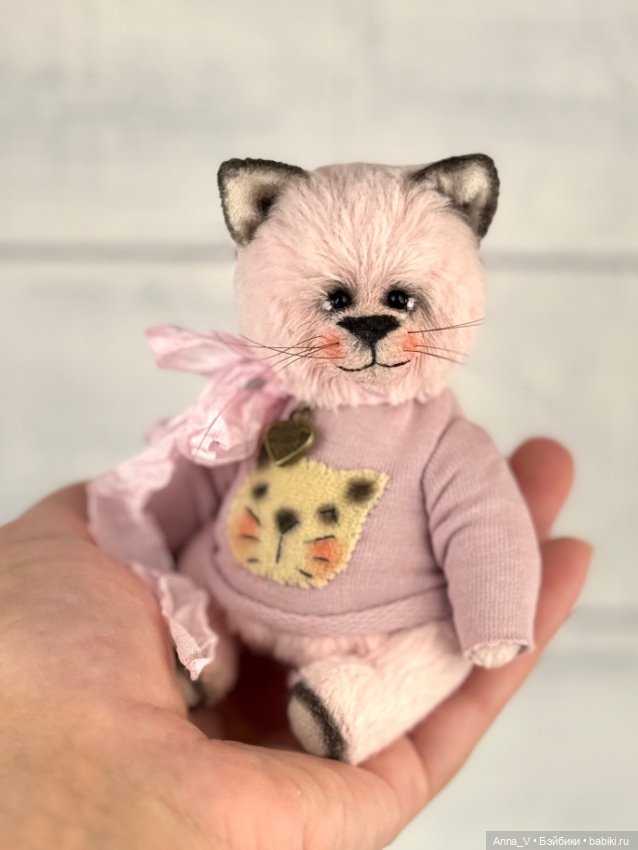 Тедди кошечка — Авторские мишки Тедди и друзья: фото (фото 5)