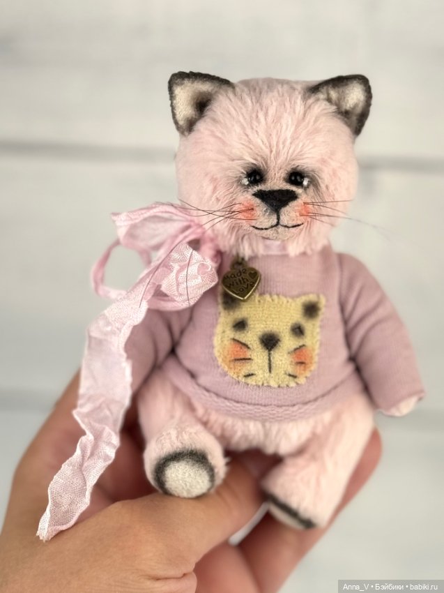 Тедди кошечка — Авторские мишки Тедди и друзья: фото (фото 2)