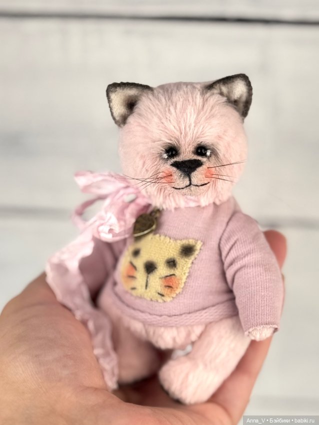 Тедди кошечка — Авторские мишки Тедди и друзья: фото (фото 4)