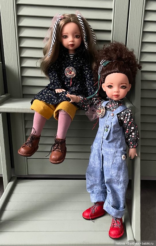 Шарнирные куклы «Пуговки». Это как «Ложечки», только «Пуговки» ( часть 2)