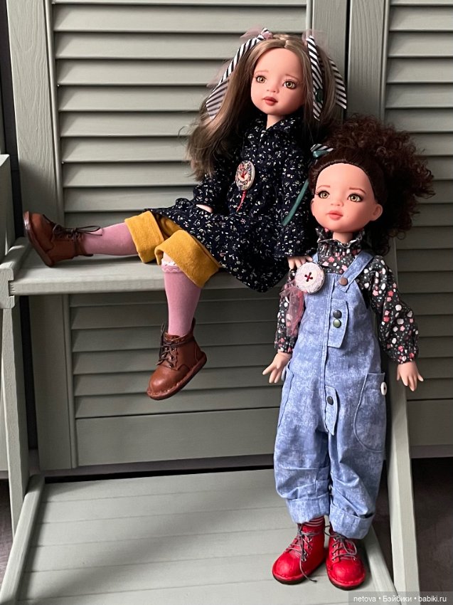 Шарнирные куклы «Пуговки». Это как «Ложечки», только «Пуговки» ( часть 2)