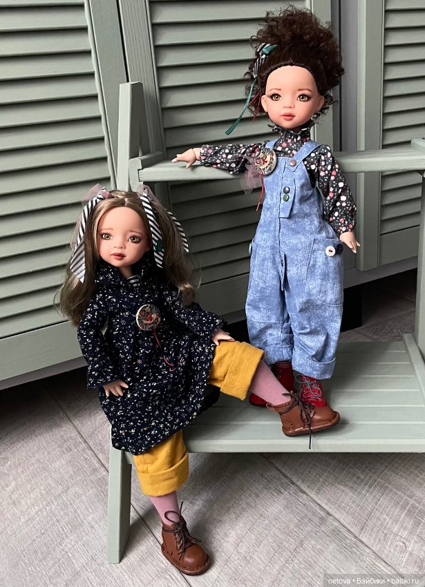 Шарнирные куклы «Пуговки». Это как «Ложечки», только «Пуговки» ( часть 2) (фото 2)