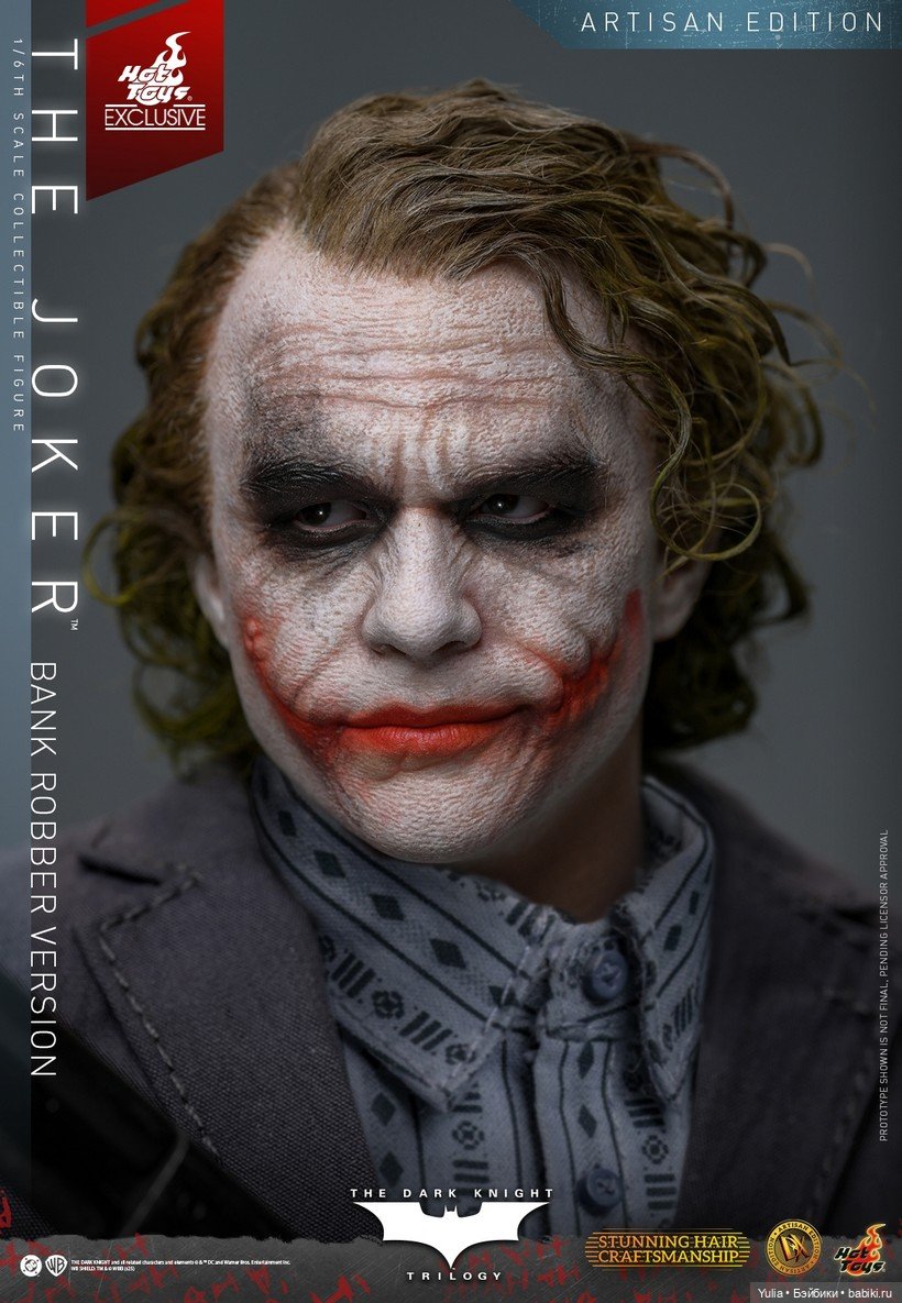 Hot Toys - фигурка Джокера версия грабителя (фото 2)