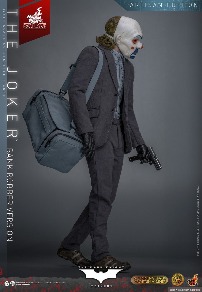 Hot Toys - фигурка Джокера версия грабителя (фото 7)