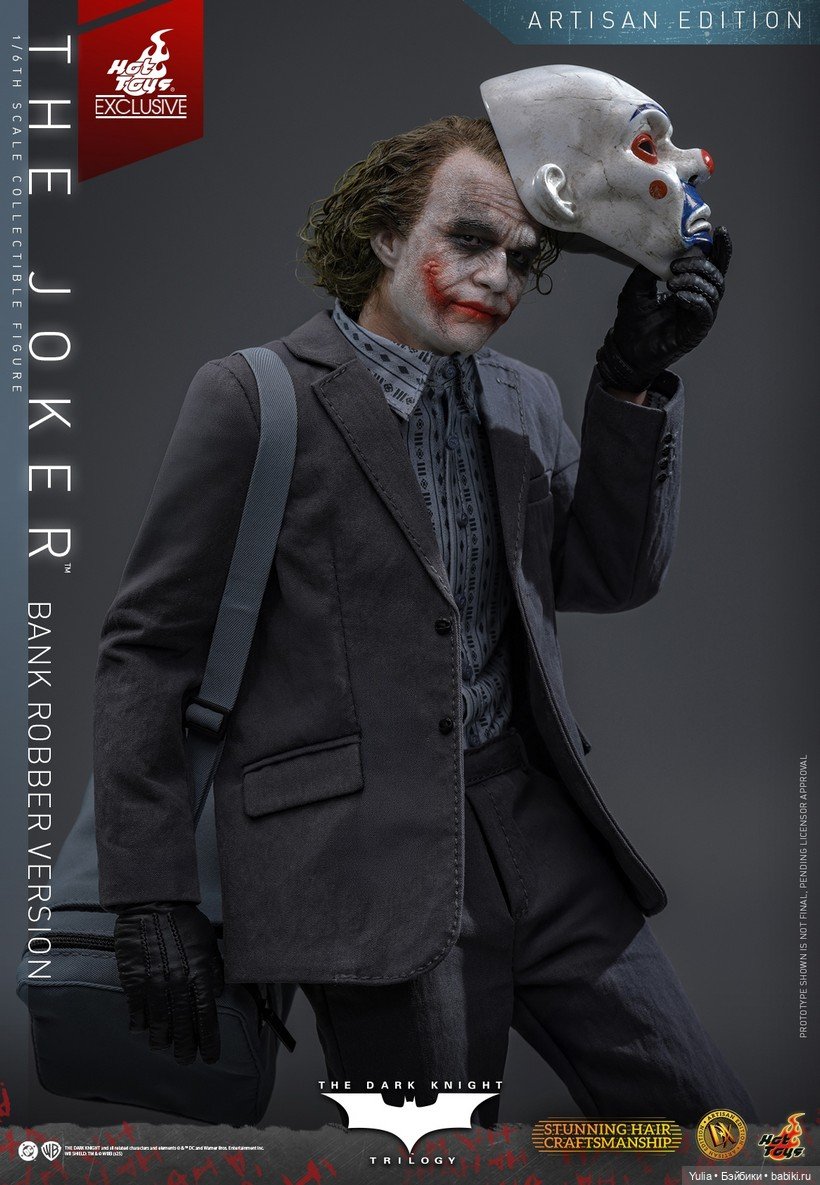 Hot Toys - фигурка Джокера версия грабителя (фото 5)