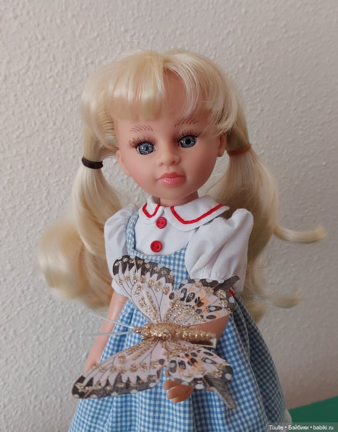 Девочка и бабочка — Куклы Paola Reina (Паола Рейна): новинки (фото 7)