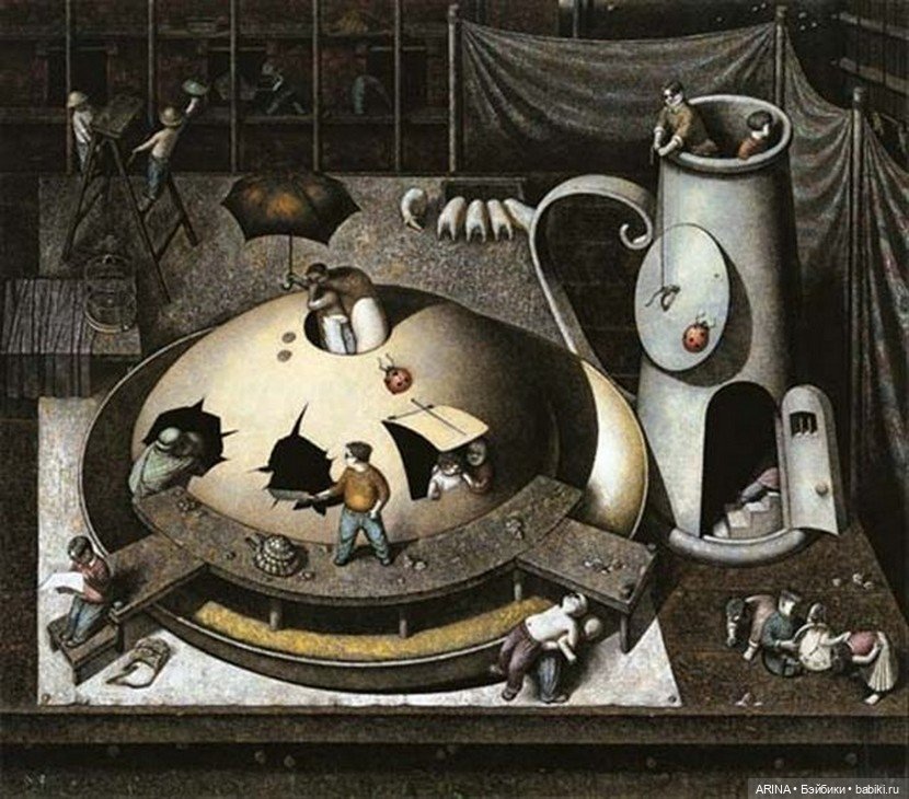 Иллюстрации Liu Hong Wei — Живопись и графика: творчество художников (фото 7)