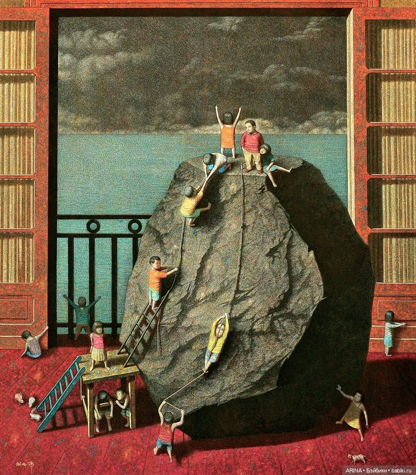 Иллюстрации Liu Hong Wei — Живопись и графика: творчество художников