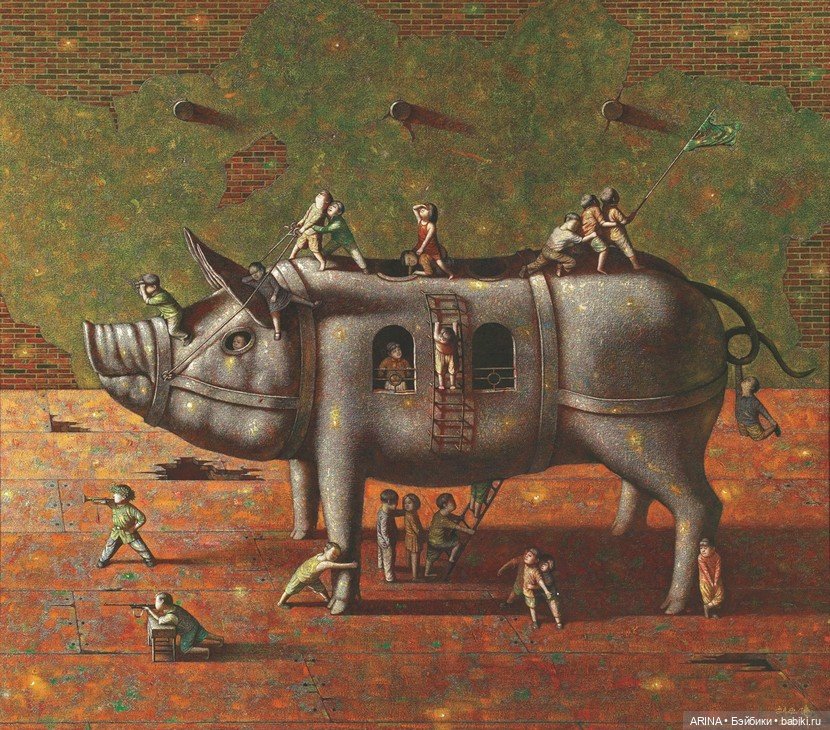 Иллюстрации Liu Hong Wei — Живопись и графика: творчество художников