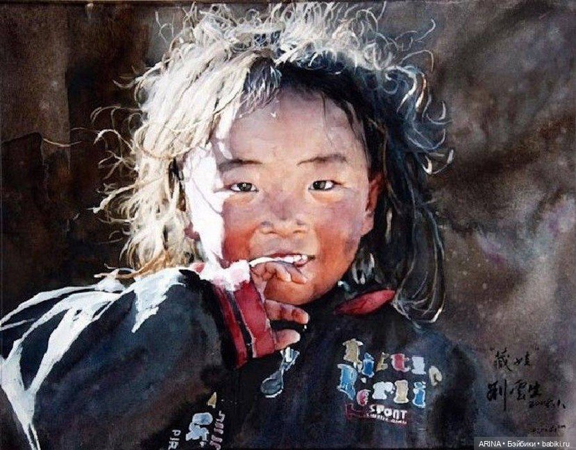 Акварели Liu Yungsheng — Живопись и графика: творчество художников