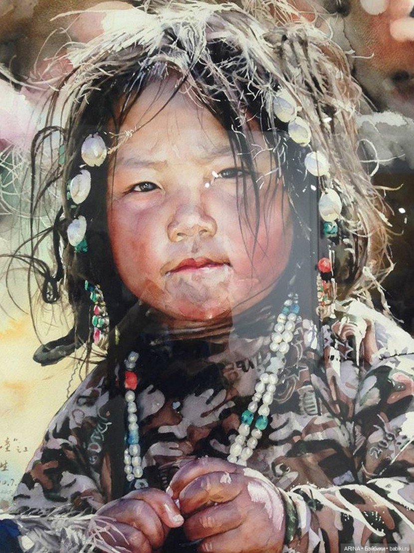 Акварели Liu Yungsheng — Живопись и графика: творчество художников (фото 6)