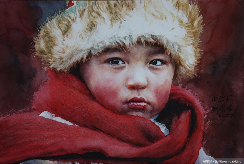 Акварели Liu Yungsheng — Живопись и графика: творчество художников