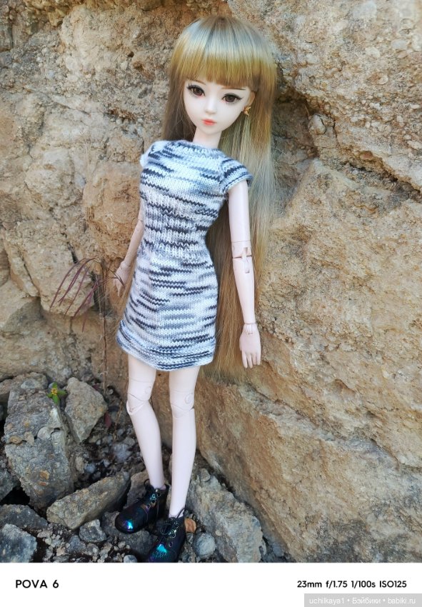 Красавица Сиора — Куклы Звезды подиума (Angel Collection): шарнирные (фото 4)