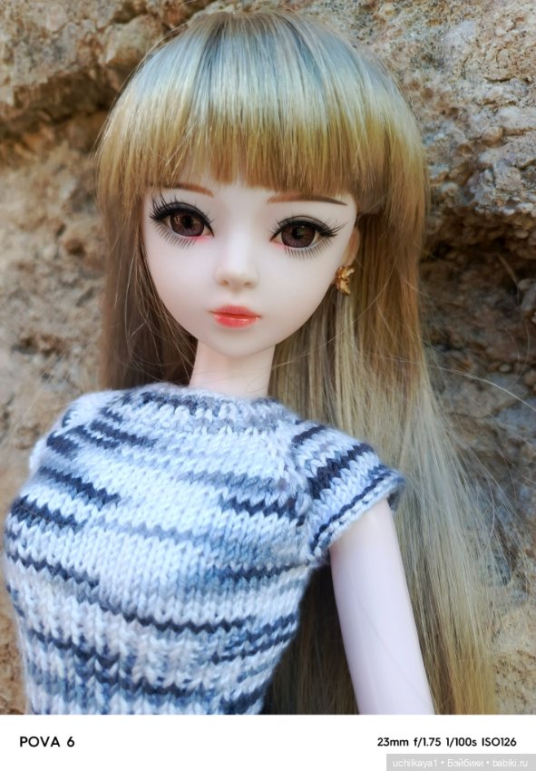 Красавица Сиора — Куклы Звезды подиума (Angel Collection): шарнирные (фото 5)