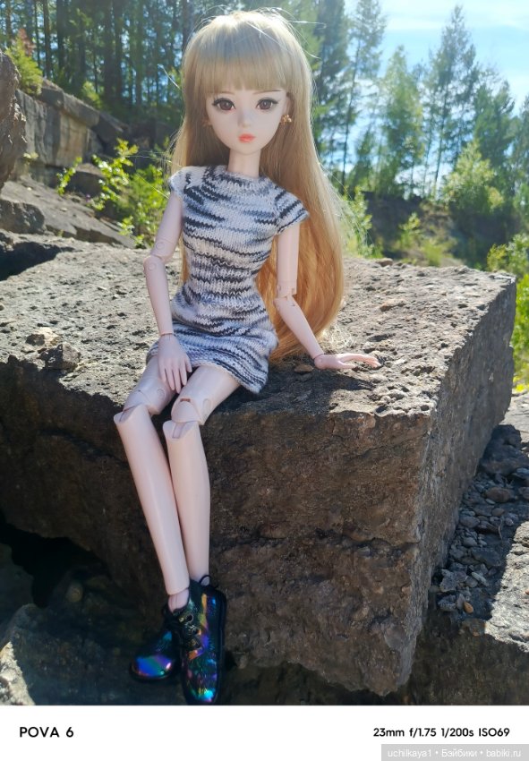 Красавица Сиора — Куклы Звезды подиума (Angel Collection): шарнирные (фото 3)