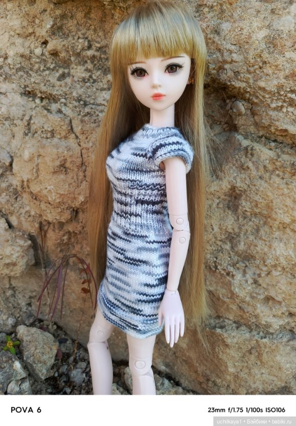 Красавица Сиора — Куклы Звезды подиума (Angel Collection): шарнирные (фото 6)