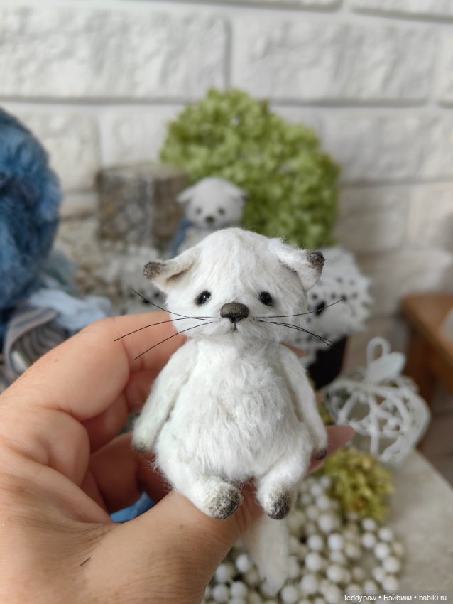 Полярные лисы🦊 — Авторские мишки Тедди и друзья: фото (фото 4)