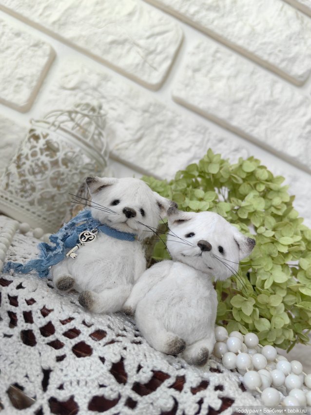 Полярные лисы🦊 — Авторские мишки Тедди и друзья: фото