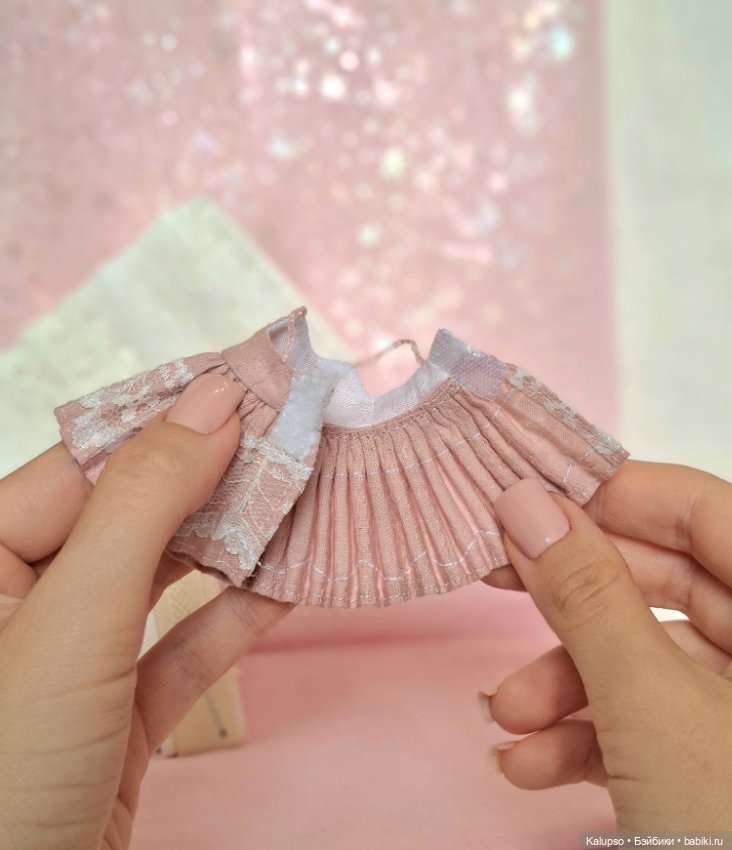 Сарафанчик на ягодку — Куклы Latidoll (Лати): BJD (БЖД) (фото 4)